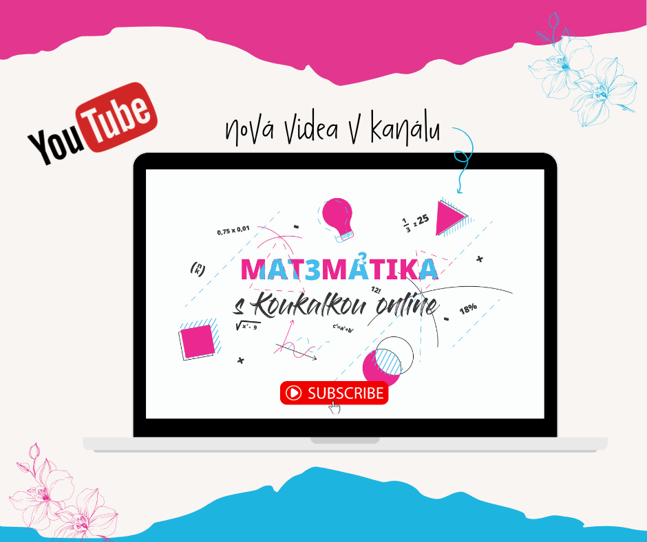 Youtube kanál: Matematika a studijní tipy s Koukalkou